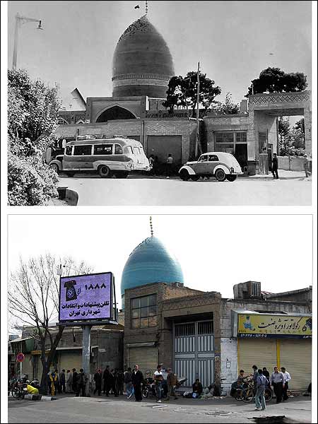 تصاویری از تهران قدیم و جدید
