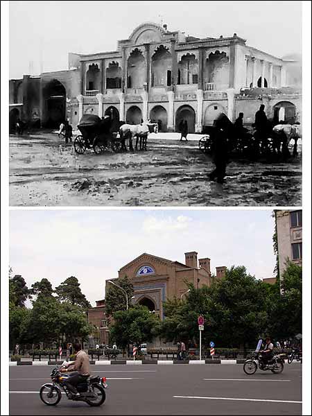 تصاویری از تهران قدیم و جدید