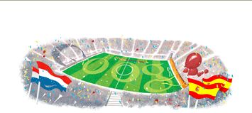 لوگوی گوگل به مناسبت فینال جام جهانی