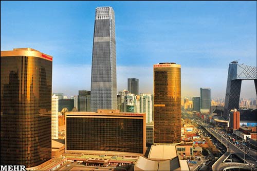 تصاویر: افتتاح برج تجارت جهانی چین www.tafrihi.com