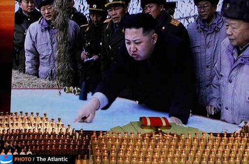 تصویری از رهبر جدید و جوان کره شمالی در مراسم هشتادمین سالگرد تاسیس دولت کمونیستی کره شمالی