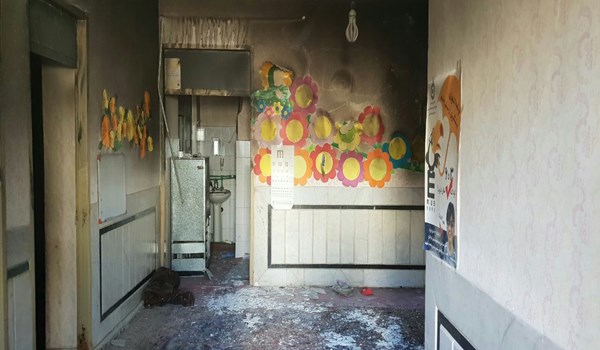 آتش‌سوزی مدرسه در زاهدان ۴ دانش آموز را روانه بیمارستان کرد/ دو تن از دانش آموزان جان باختند