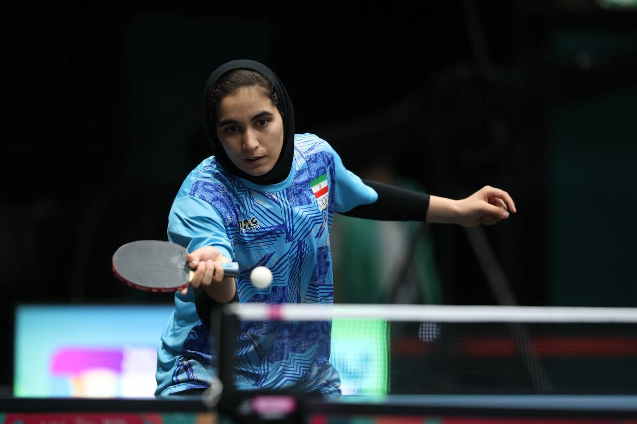 زنده از عربستان| پیروزی تنیس روی میز زنان زنده از عربستان| پیروزی تنیس روی میز زنان