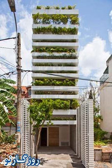 خانه مسکونی: انباشت سبز، ویتنام، طراح: گروه معماری وو ترانگ نیغا
