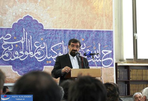 سخنرانی دکتر رضایی در مسجد قدس اردبیل